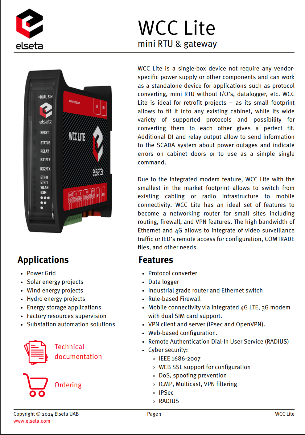 Switchgear product catalogue 2019