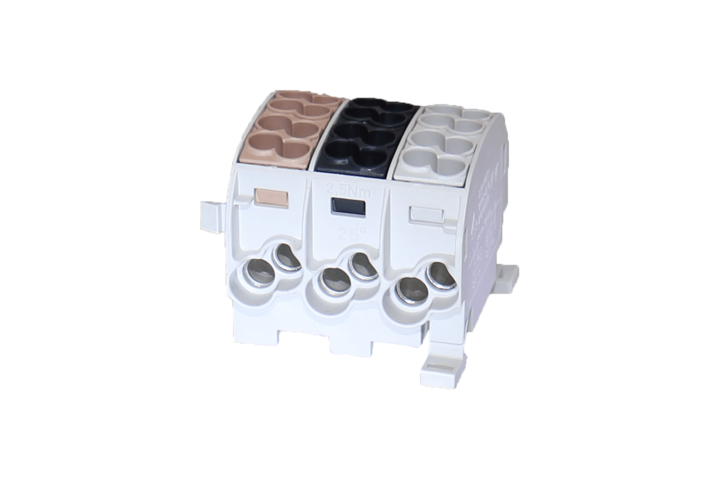 HLAK 25 3-pole 3P Brown/Black/Grey 2 x 25 mm² 2 x 16 mm²