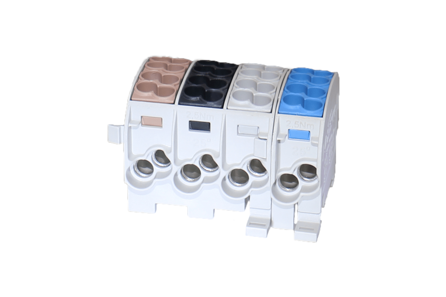 HLAK 25 4-pole 4P Brown/Black/Grey/Blue 2 x 25 mm² 2 x 16 mm²