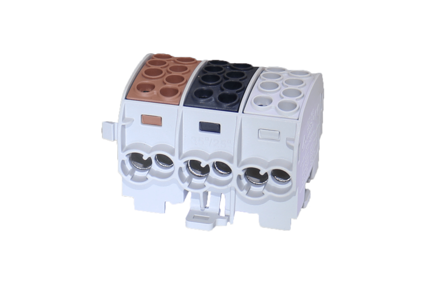 HLAK 35 3-pole 3P Brown/Black/Grey 2 x 35 mm² 2 x 25 mm²