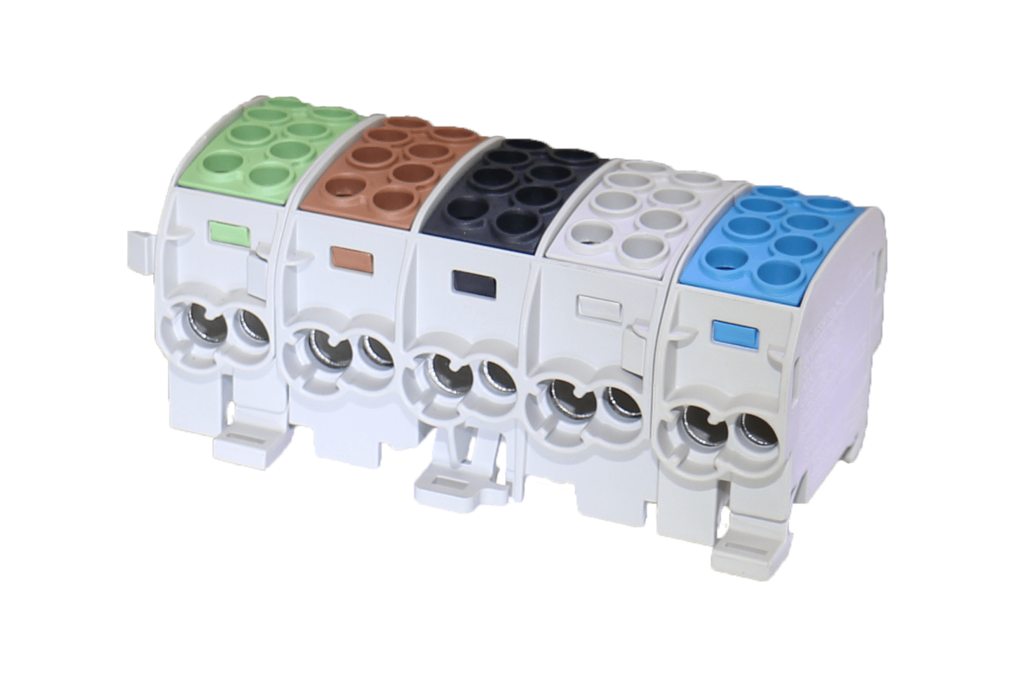 HLAK 35 5-pole 5P Green/Brown/Black/Grey/Blue 2 x 35 mm² 2 x 25 mm²