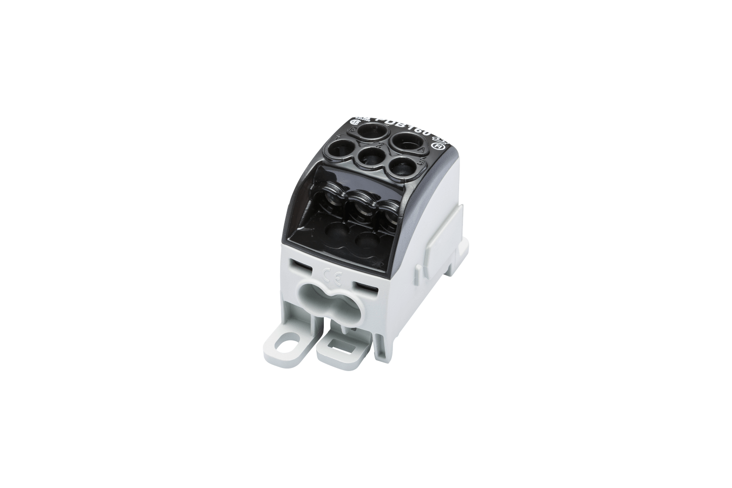PDB 160 1P Black 3 x 1,5 - 10 mm², 2 x 1,5 - 16 mm² 1 x 2,5 - 25 mm²