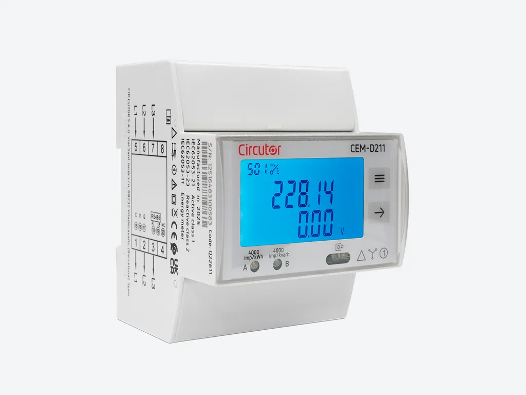 CEM-D211, Direct three-phase energy meter