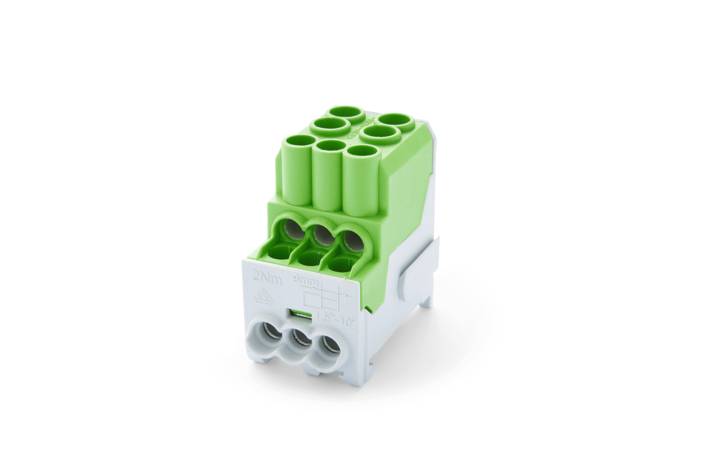 UVB 100 1-pole for CU-conductors 1P Green 2,5 mm² - 25 mm² 1,5 mm² - 10 mm²