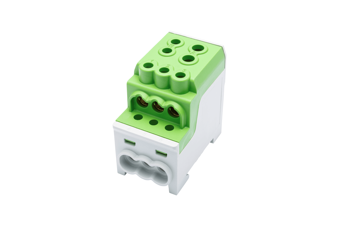 UVB 200 1-pole for AL and CU-conductors 1P Green 10 mm² - 70 mm², 4 mm² - 35 mm² 1,5 mm² - 16 mm²