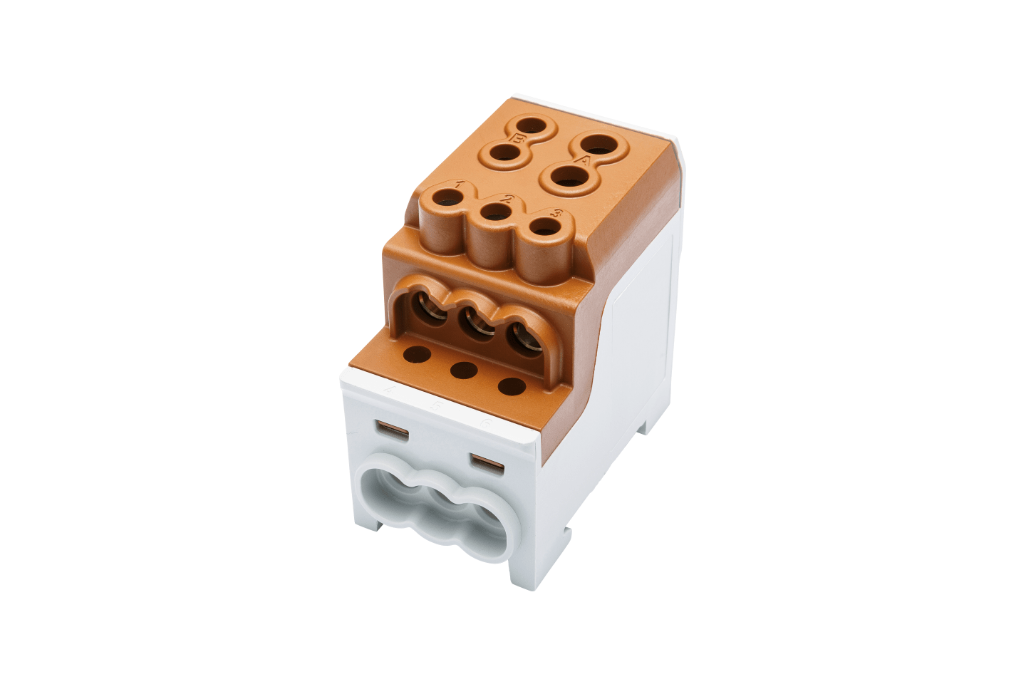 UVB 200 1-pole for AL and CU-conductors 1P Brown 10 mm² - 70 mm², 4 mm² - 35 mm² 1,5 mm² - 16 mm²
