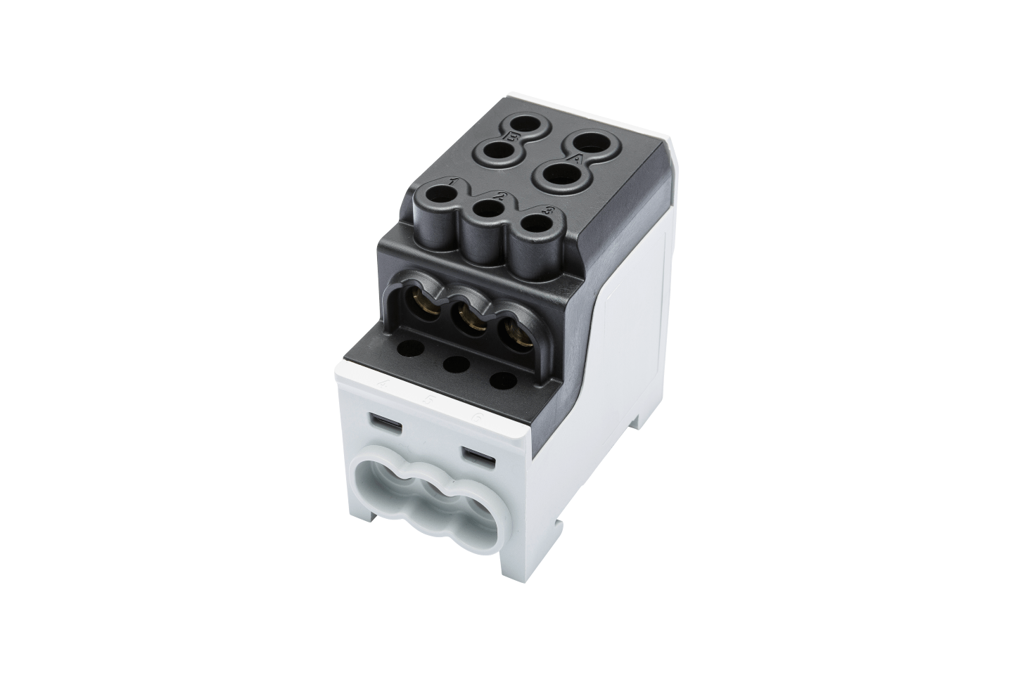 UVB 200 1-pole for AL and CU-conductors 1P Black 10 mm² - 70 mm², 4 mm² - 35 mm² 1,5 mm² - 16 mm²