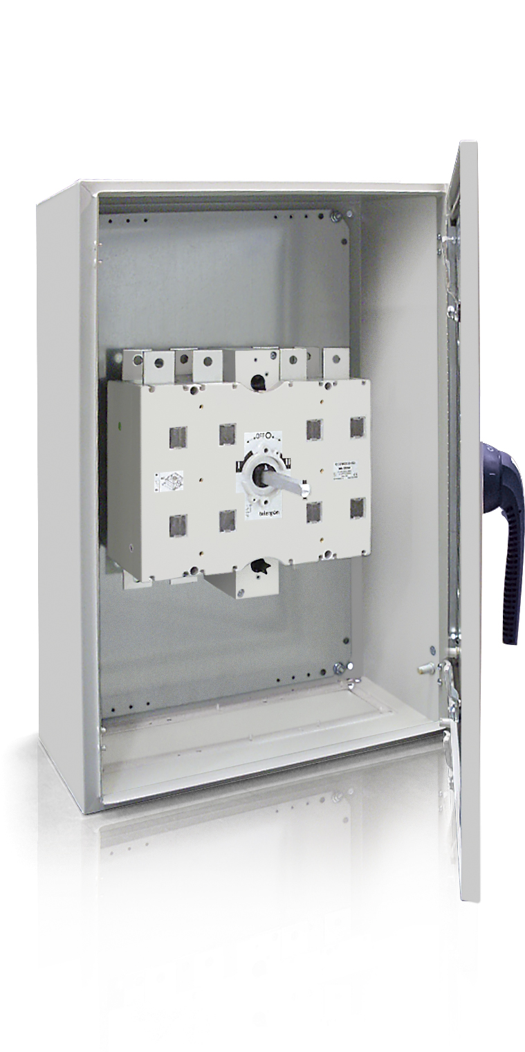 Changeover Switch in metallic enclosure CCF 3P+N 630-800A