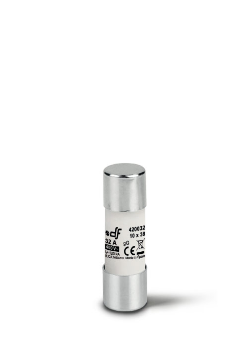  Cylindrical fuses gG 10,3X38 