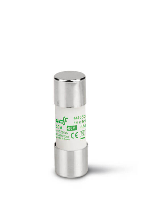  Cylindrical fuses aM 14,3X51