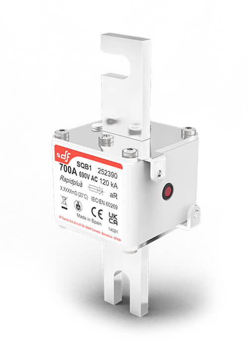 Semiconductor High Speed fuses SQB1 aR 690V Blade contact 110mm