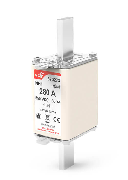  fuses NH1 gBat 550V DC  for battery storage protection