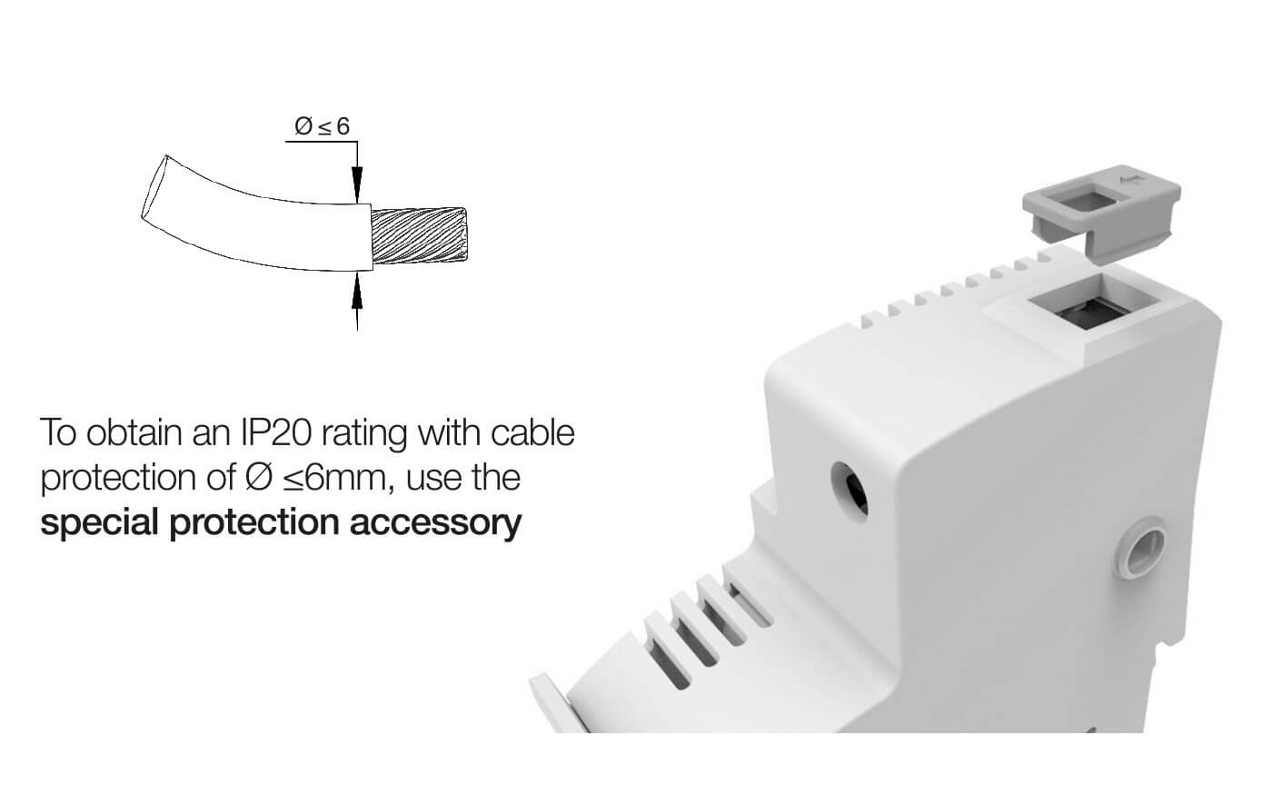 PMX-22 Special IP20 protection accesory