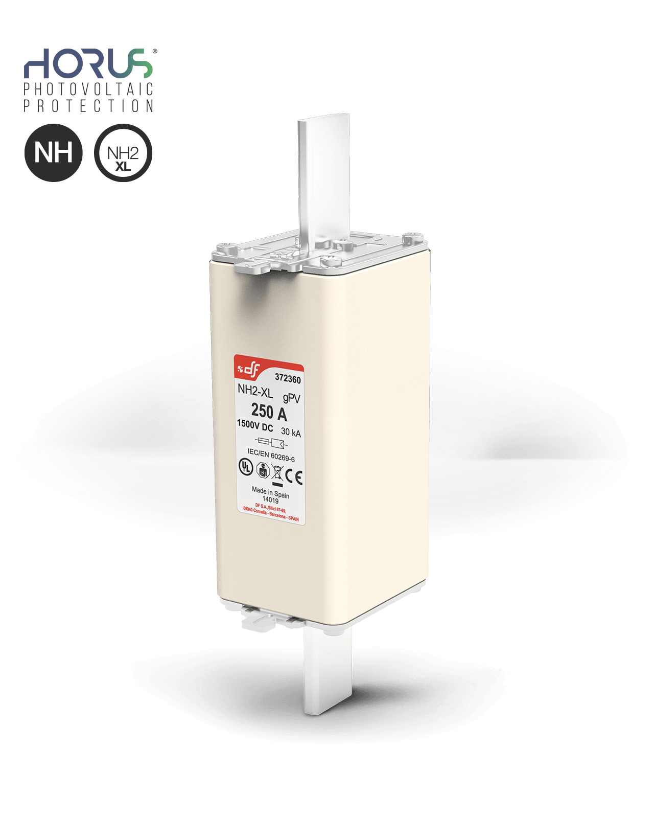FUSES NH2 XL gPV 1500 VDC
