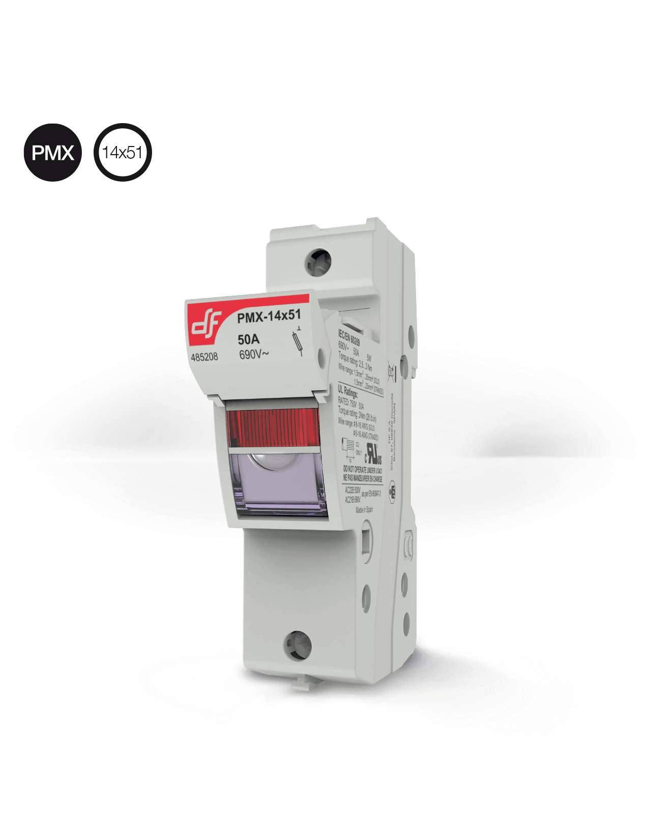  Fuse holder PMX-14  with indicator 