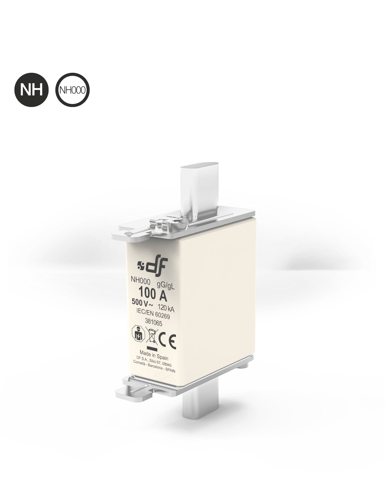 fuses NH C00 gG 500V