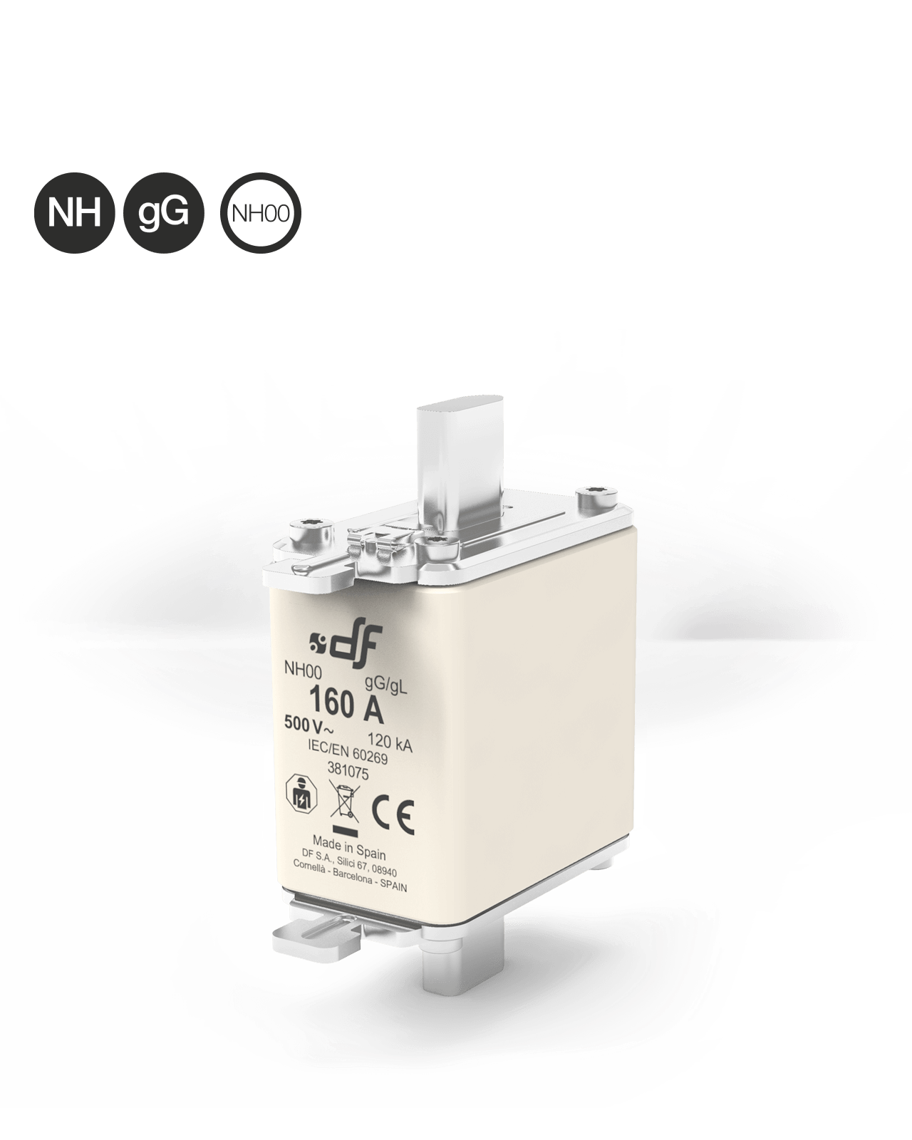 fuses NH 00 gG 500V