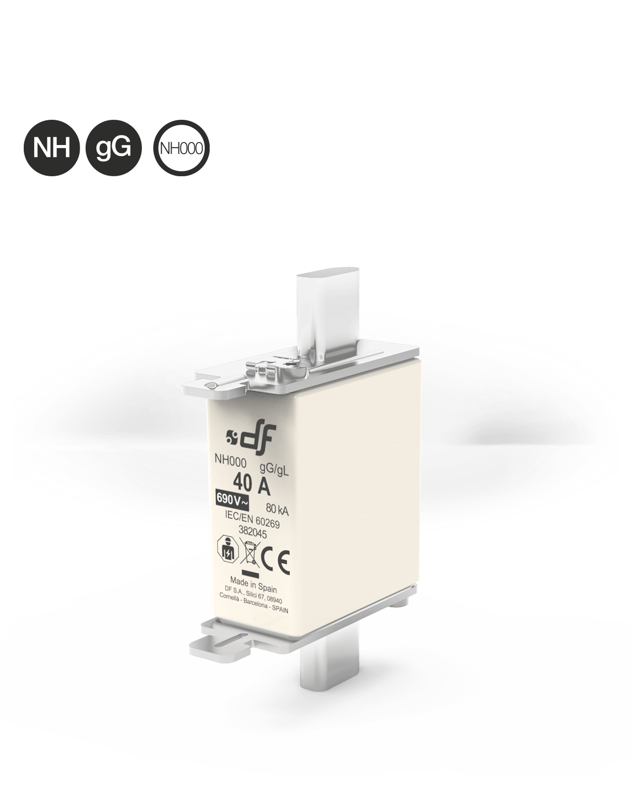 fuses NH C00 gG 690V 