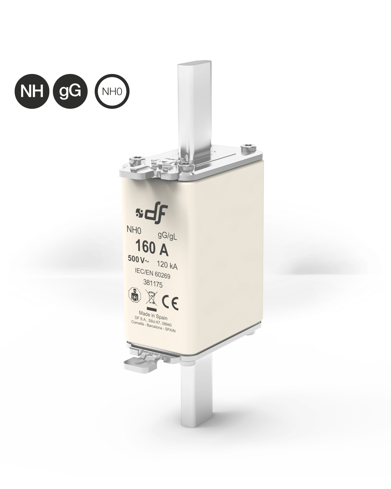 fuses NH 0 gG 500V 