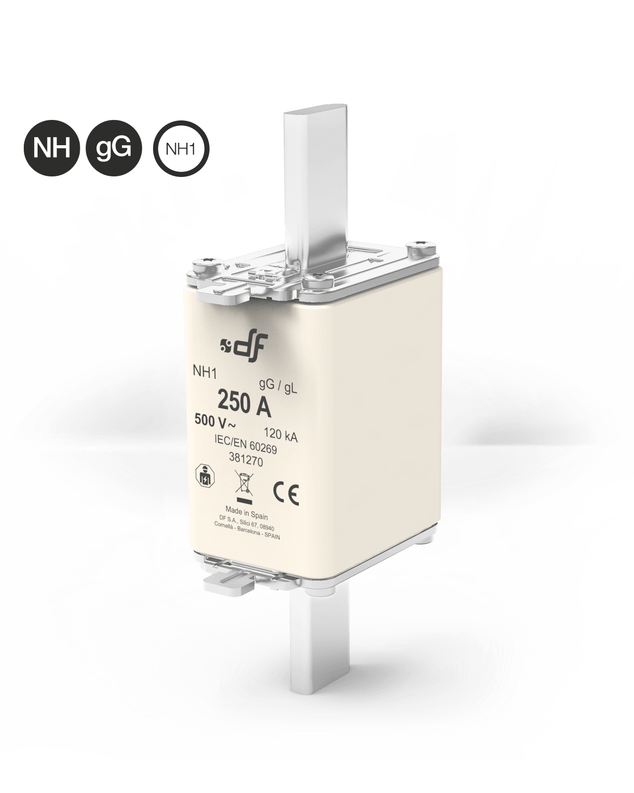 fuses NH 1 gG 500V