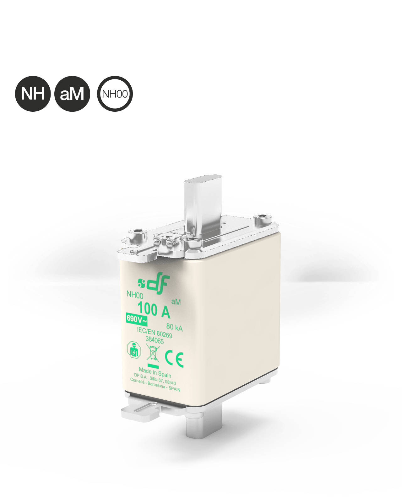 fuses NH 00 aM 690V