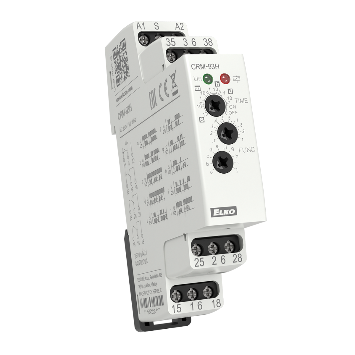 Multi-function time relay CRM-93H/UNI