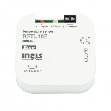 Temperature sensor with power battery RFTI-10B