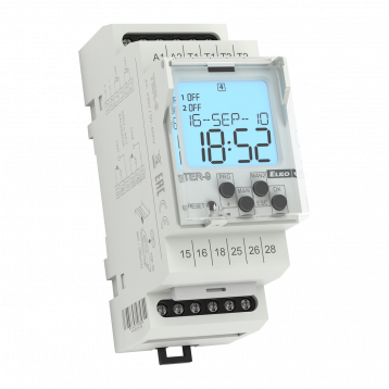 Thermostat + time switch TER-9 /230V