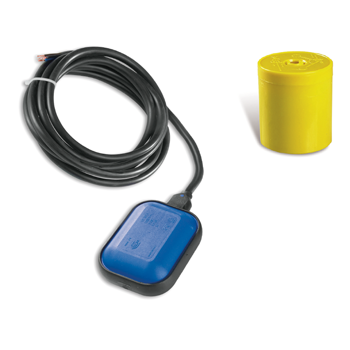 FLOATING LEVEL REGULATOR FOR CLEAR WATER, PVC CABLE 5M LONG