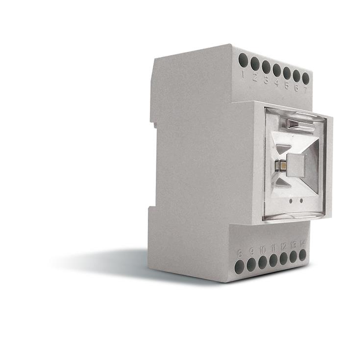 ANTI BLACK-OUT LAMP EXTRACTABLE TORCH FOR DIN RAIL MOUNTING 3 DIN