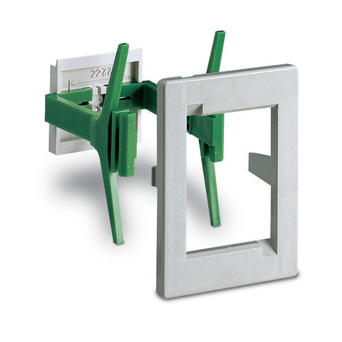 KIT FOR INSTALLATION OF 2DIN MODULES ON THE REAR OF THE SWITCHBOARD