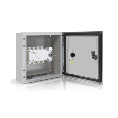 Changeover Switch in metallic enclosure CEC 3P 63-125A