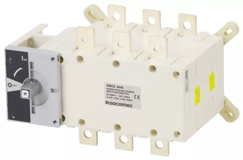 AC Load break switch SIRCO 6P front operation w/o handle