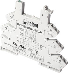 Relay socket with spring cage clamps for RM699BV and RSR30