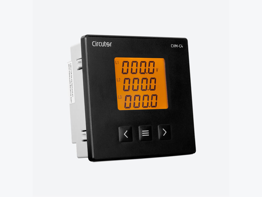 CVM-C4-ITF-485-ICT2, Power analizer, panel mounted 96x96