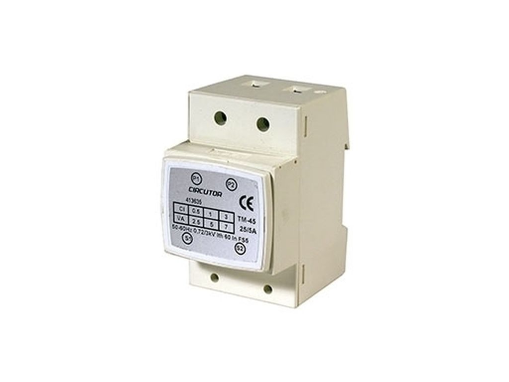 TM45 1-50A /5A, Current transformers, winding primary, DIN rail