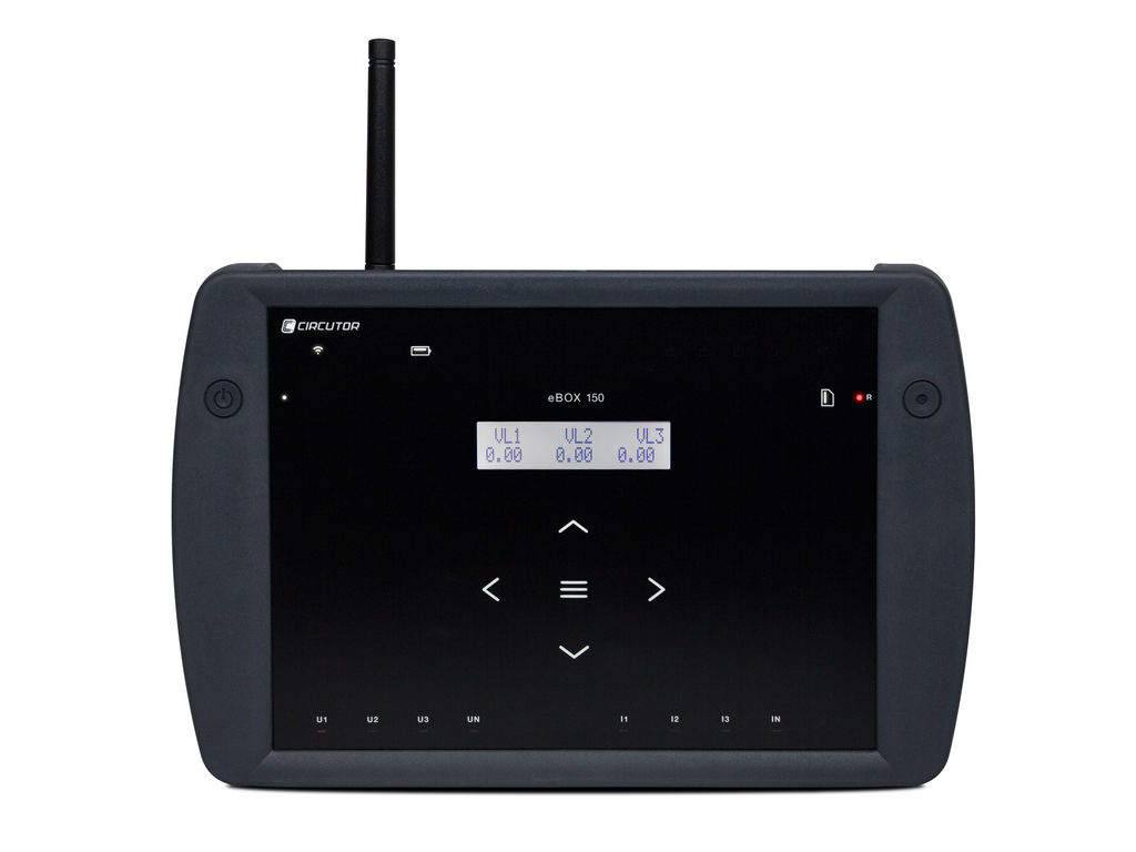 MYeBOX-150, Portable power analyzer with recording of quality events and transients