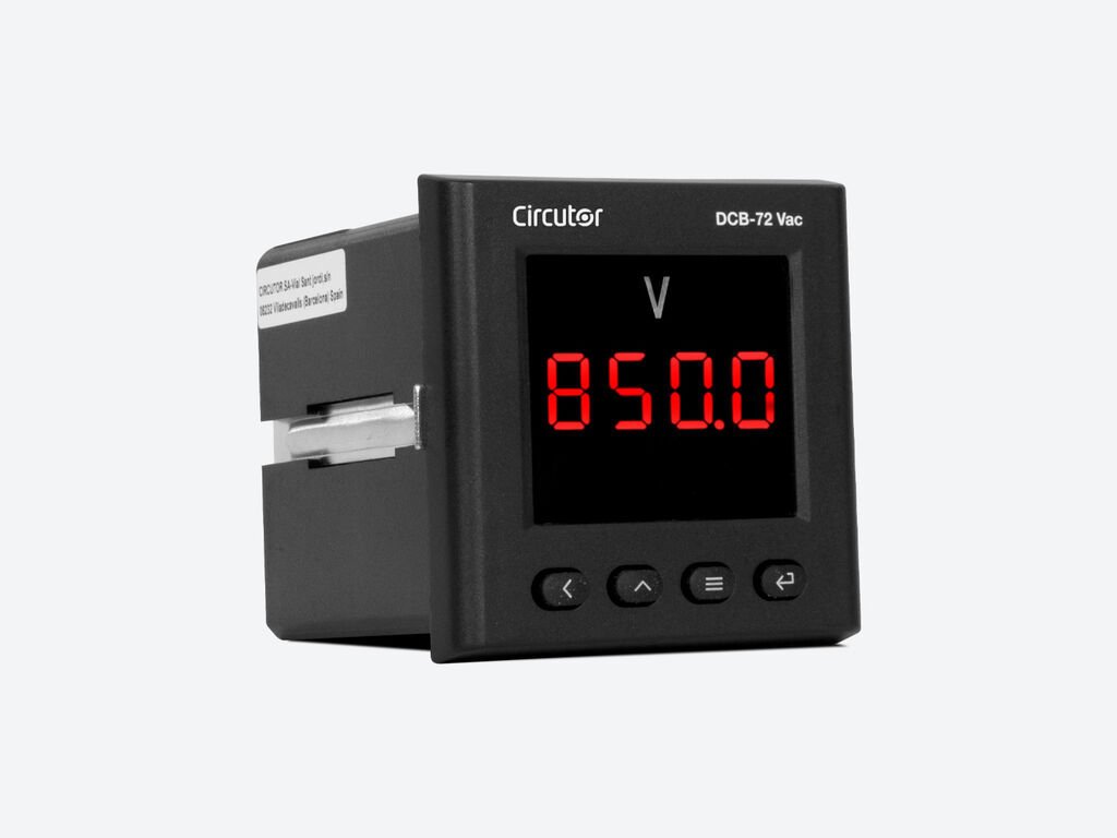 DCB-72 LVdc-2OR, digital voltmeter, 72 x 72, 2 output relays