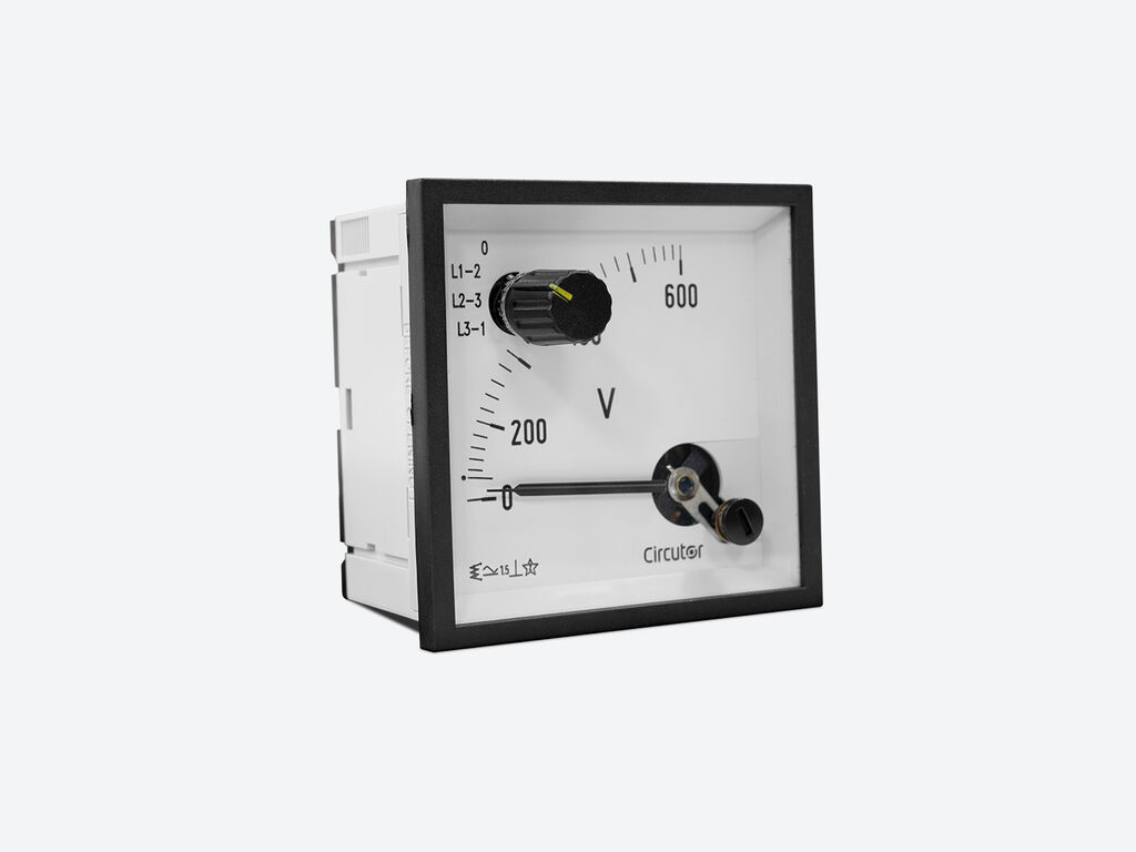 EC72 F III+N 250-600V, Voltmeter