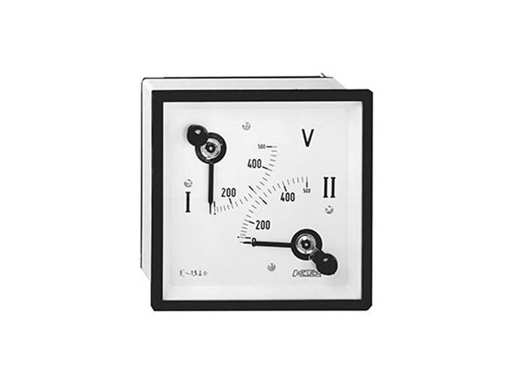 2EC144 2x.../100-440V, Double voltmeter