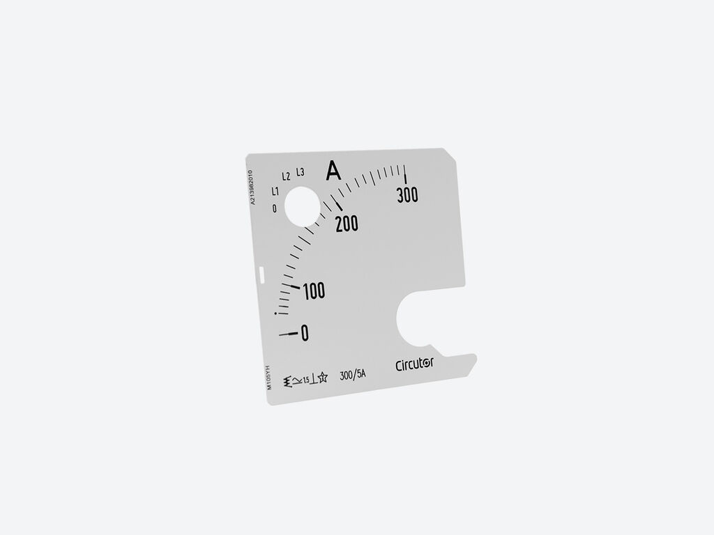 SEC96 FA 50-5000/5 A, Scale