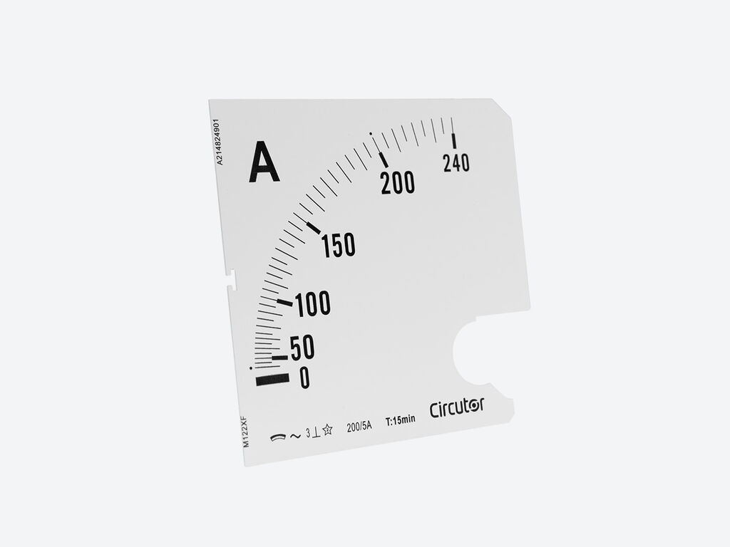 SMC72 100-2000/5 A, Scale