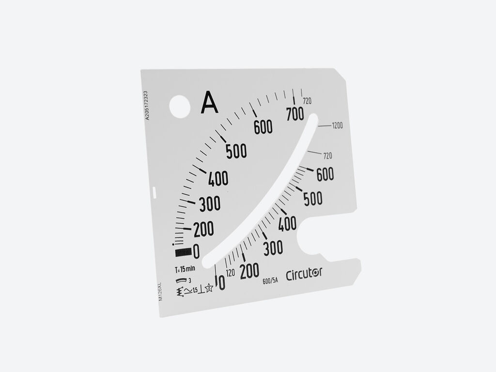 SEMC96 100-2000 /5A, Scale