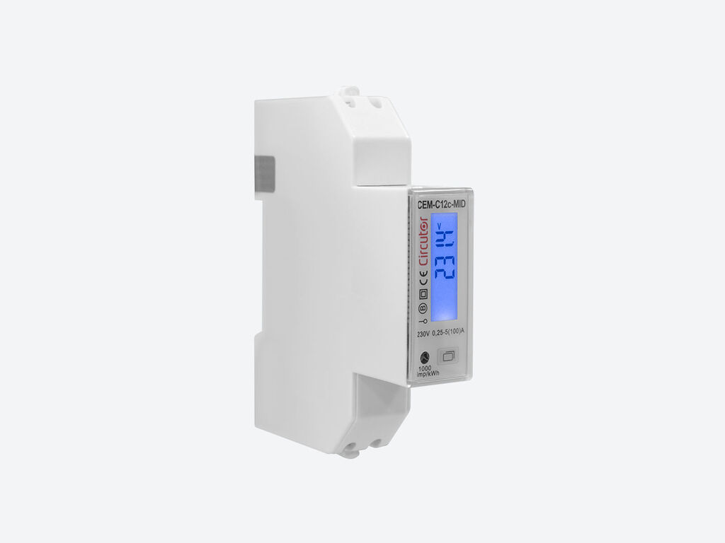 CEM-C12c, Single-phase energy meter, direct connection