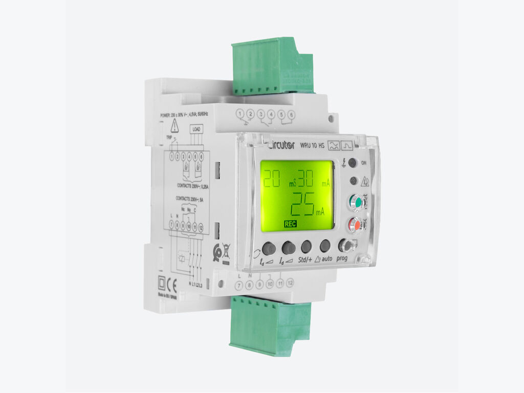 WRU-10-HS, Residual current relay