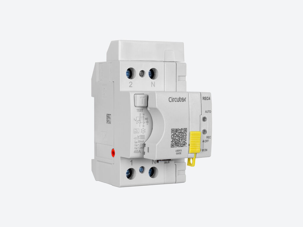 REC4-2P-63-300, RCCB with self-reclosing system, type A