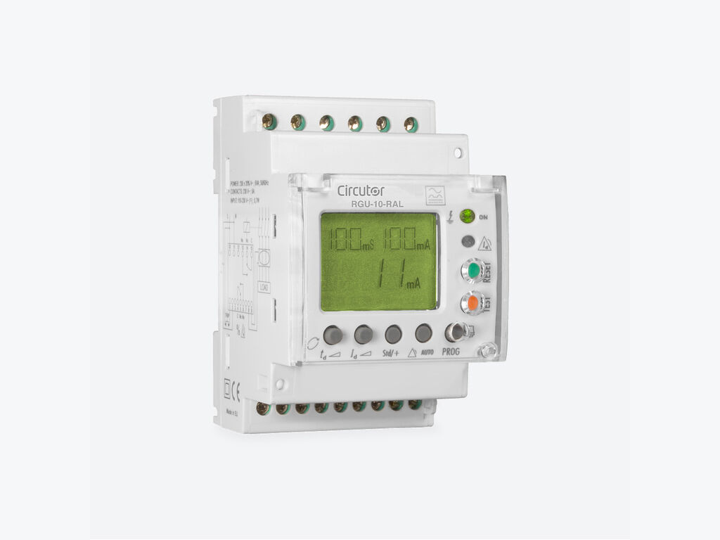 RGU-10 RAL, Reclosing residual current relay