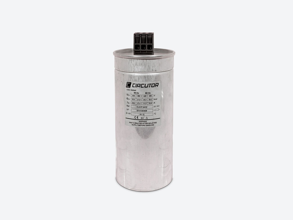 CLZ-FP-23/6,25-HD, Three-phase tubular power capacitor