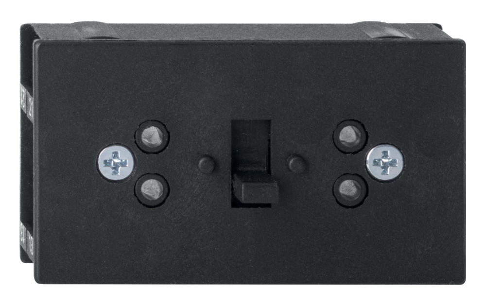 AUX CONTACT to model H220 1NC/1NO Front