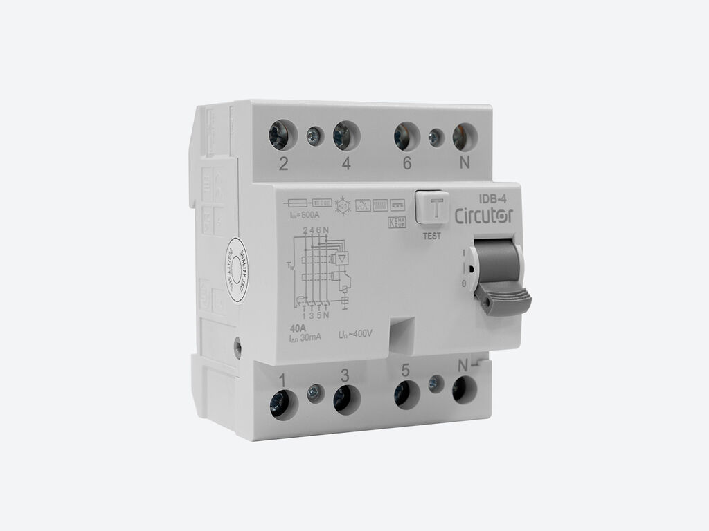 IDB-4 4P-63A -300mA, Residual current relay